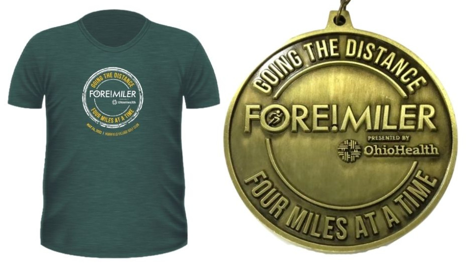 Awesome Shirt & Finisher's Medal
